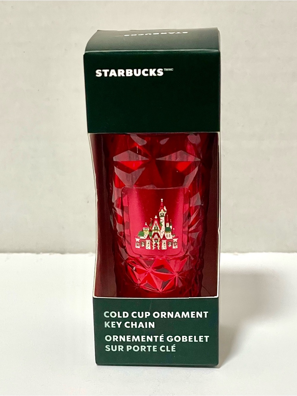 Miniature Starbucks Disney Cup Ornament/Keychain